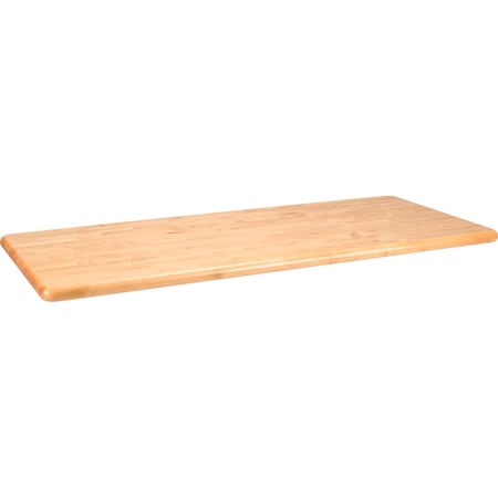 Global Industrial ADA Locker Room Bench Top, Hardwood, 48inW x 20inD x 1-1/4inThick 269867